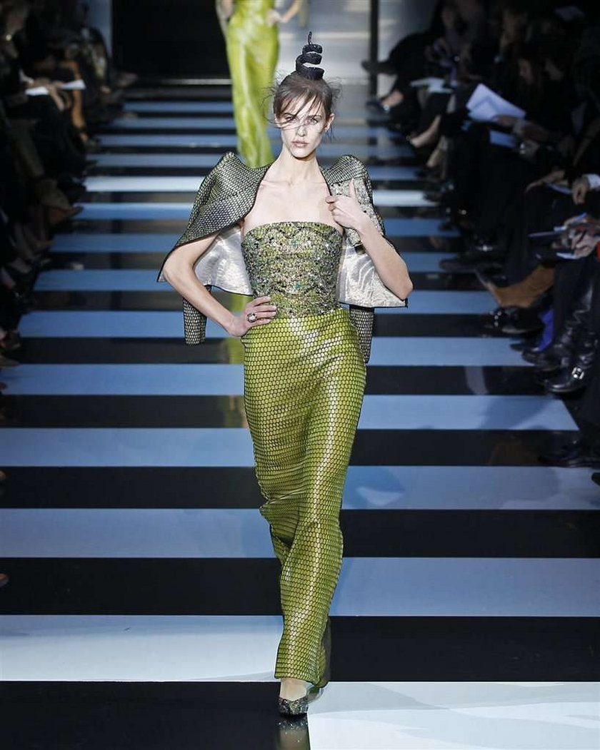 Giorgio Armani Prive haute couture wiosna lato 2012