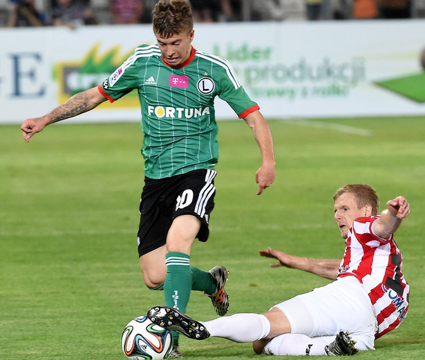 T-Mobile Ekstraklasa: Cracovia dobrze zaczęła, ale trzy punkty zgarnęła Legia