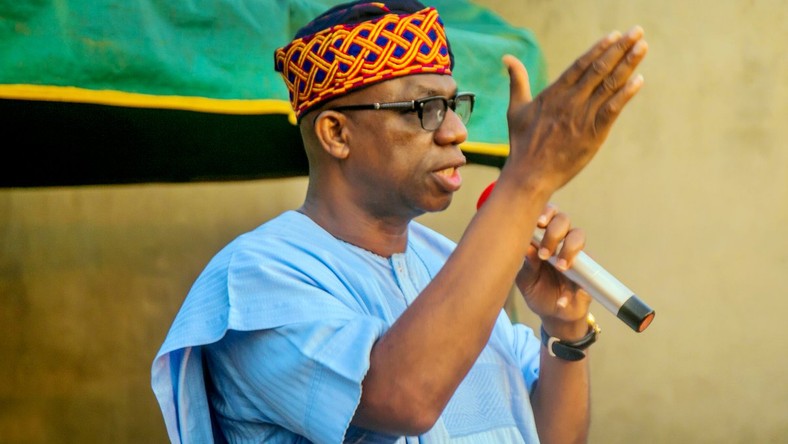 Governor Dapo Abiodun explained to journalists that Lafarge, the cement company visited by the first patient of Coronavirus in Nigeria was shut down to prevent the spread of disease. (PMNews)