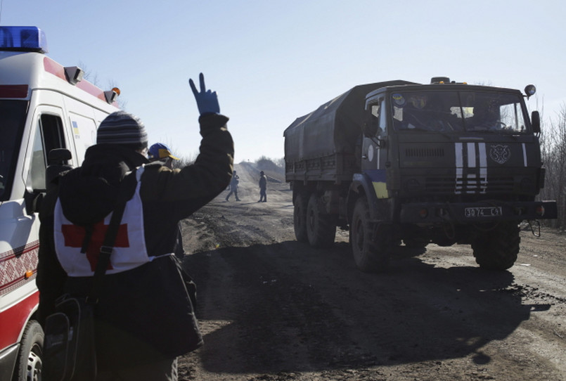 Prezydent Ukrainy poinformował dziś, że ukraińskie oddziały musiały wycofać się z miasta Debalcewe, gdzie kontrolę przejęli separatyści.