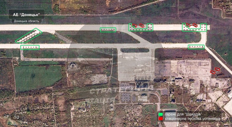 Zdjęcie lotniska w Doniecku.