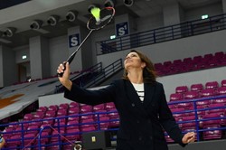 Minister sportu dała przykład. Danuta Dmowska-Andrzejuk w akcji [FOTO]