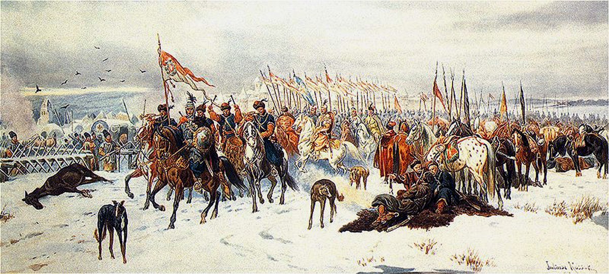 Juliusz Kossak - Odsiecz Smoleńska (Domena Publiczna)