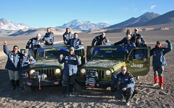 Jeepem Wrangler Unlimited Rubicon na wysokość 6646 m n. p. m.