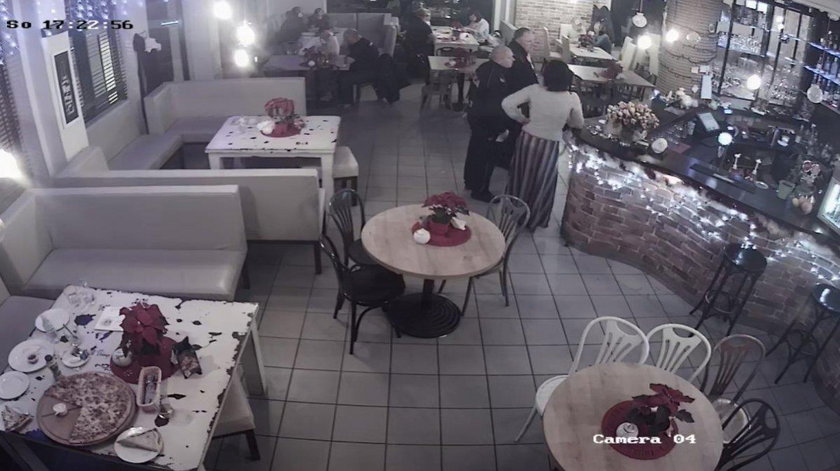 Zdemolował restaurację w Kozienicach. Nagrała go kamera