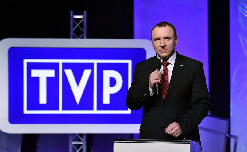 Prezes TVP Jacek Kurski