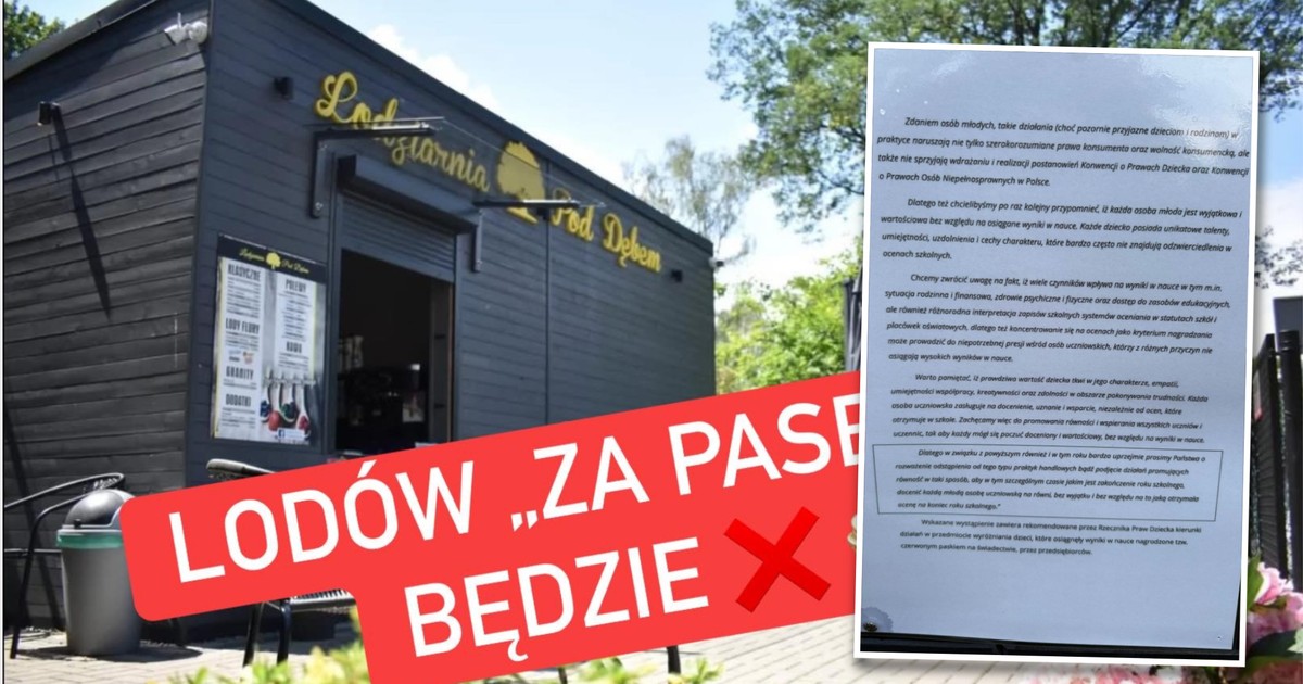 Koniec tradycji: darmowe lody za czerwony pasek