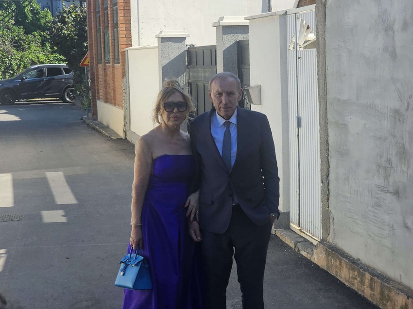 Dragan Džajić sa suprugom