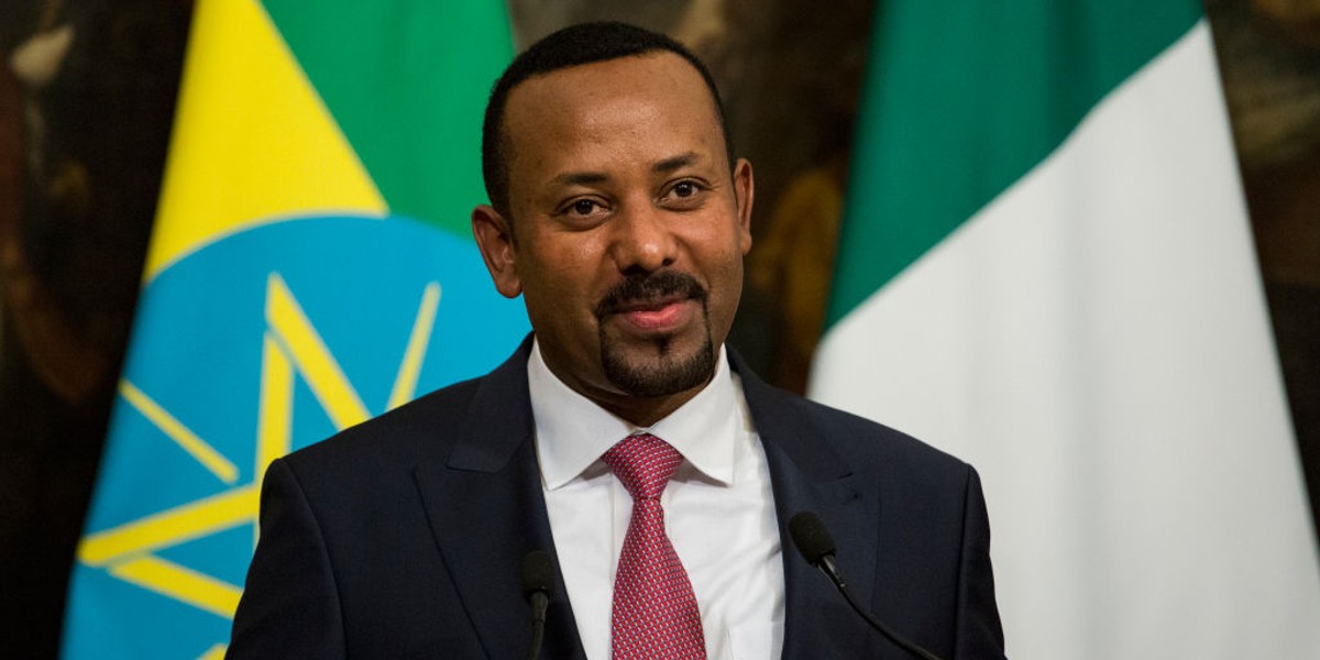 Abiy Ahmed Ali odbierze Nobla podczas ceremonii wręczenia nagród 10 grudnia w Sztokholmie.