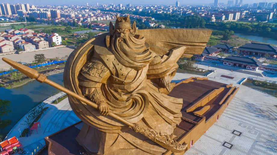 Pomnik generała Guan Yu w Chinach