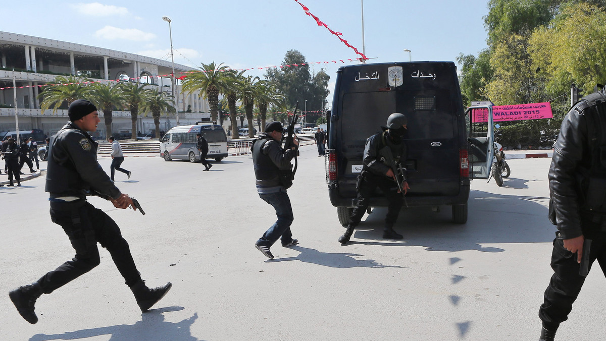 TUNISIA UNREST SECURITY OPERATION (Eight reported killed as militants attack museum near Tunisian Parliament building)