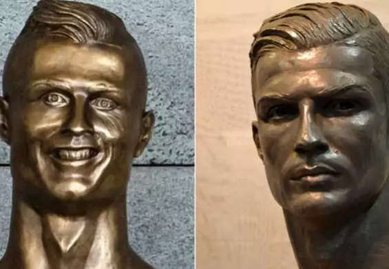 Koniec szkalowania popiersia CR7. Ronaldo dostał pomnik na miarę swoich umiejętności