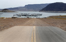 The effect of a prolonged drought in the Western United States can be seen at a marina on Lake Mead in Nevada