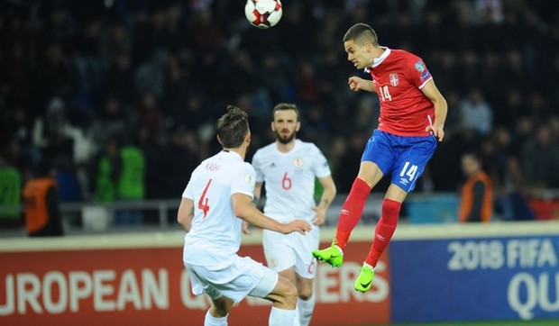 Mijat Gacinovic Srbija Gruzija