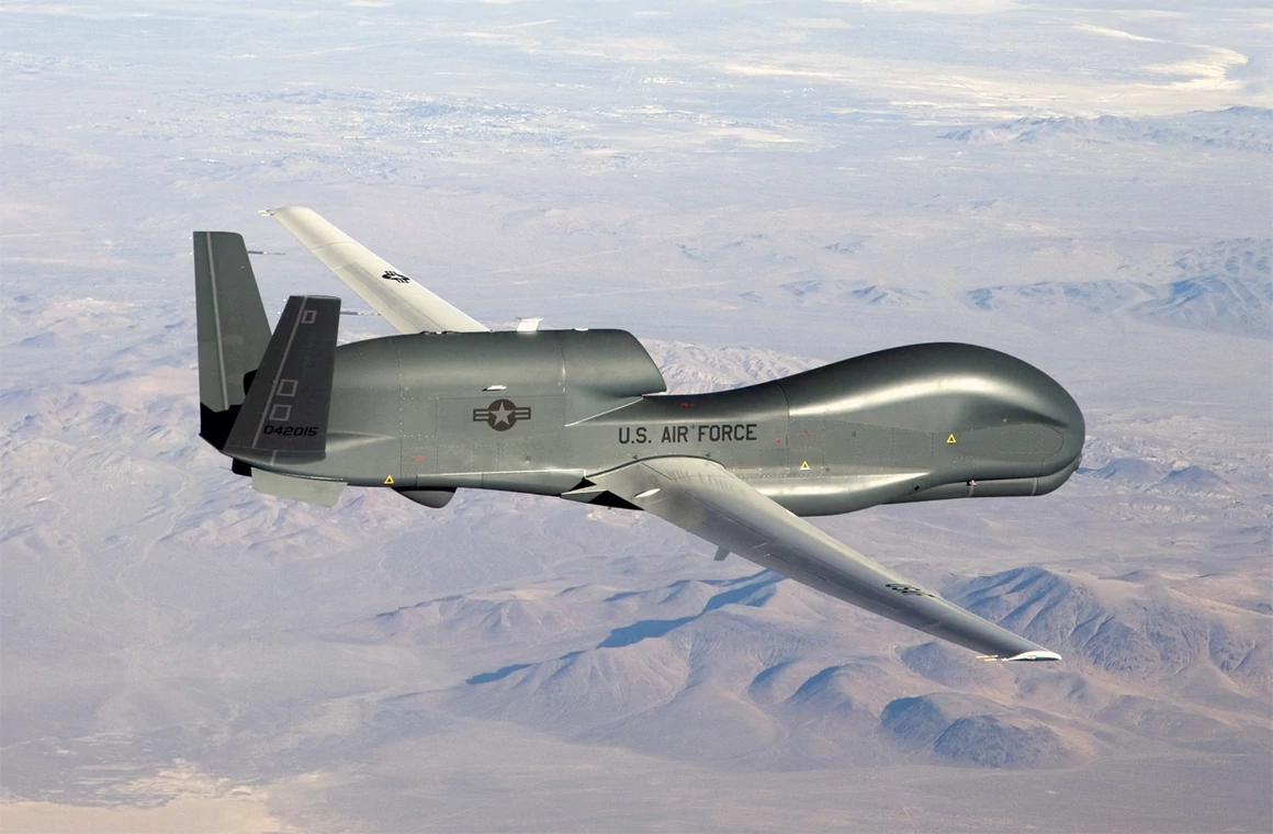 Amerykańskie drony RQ-4 Global Hawk ostatnio są niemal cały czas obecne nad Morzem Czarnym