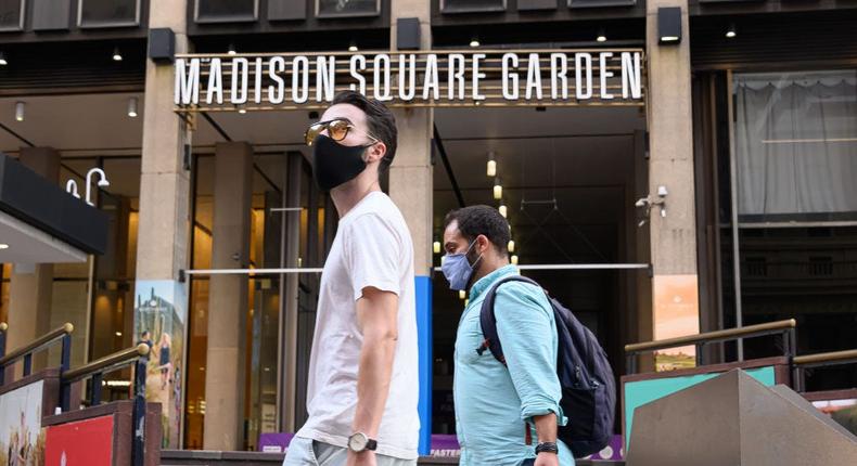 Madison Square Garden in New York City.