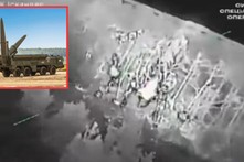 Nocny nalot dronów na Krym. Zniszczyli wyrzutnię zanim zdążyła wystrzelić