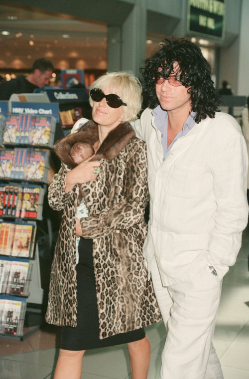 Paula Yates i Michael Hutchence w 1996 r.