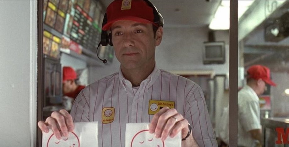 Kevin Spacey w "American Beauty"