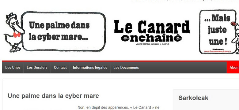 Groźby pod adresem tygodnika satyrycznego "Le Canard Enchaine"