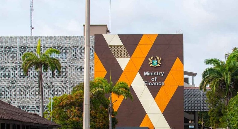 Ministry of Finance building, Accra, Ghana.