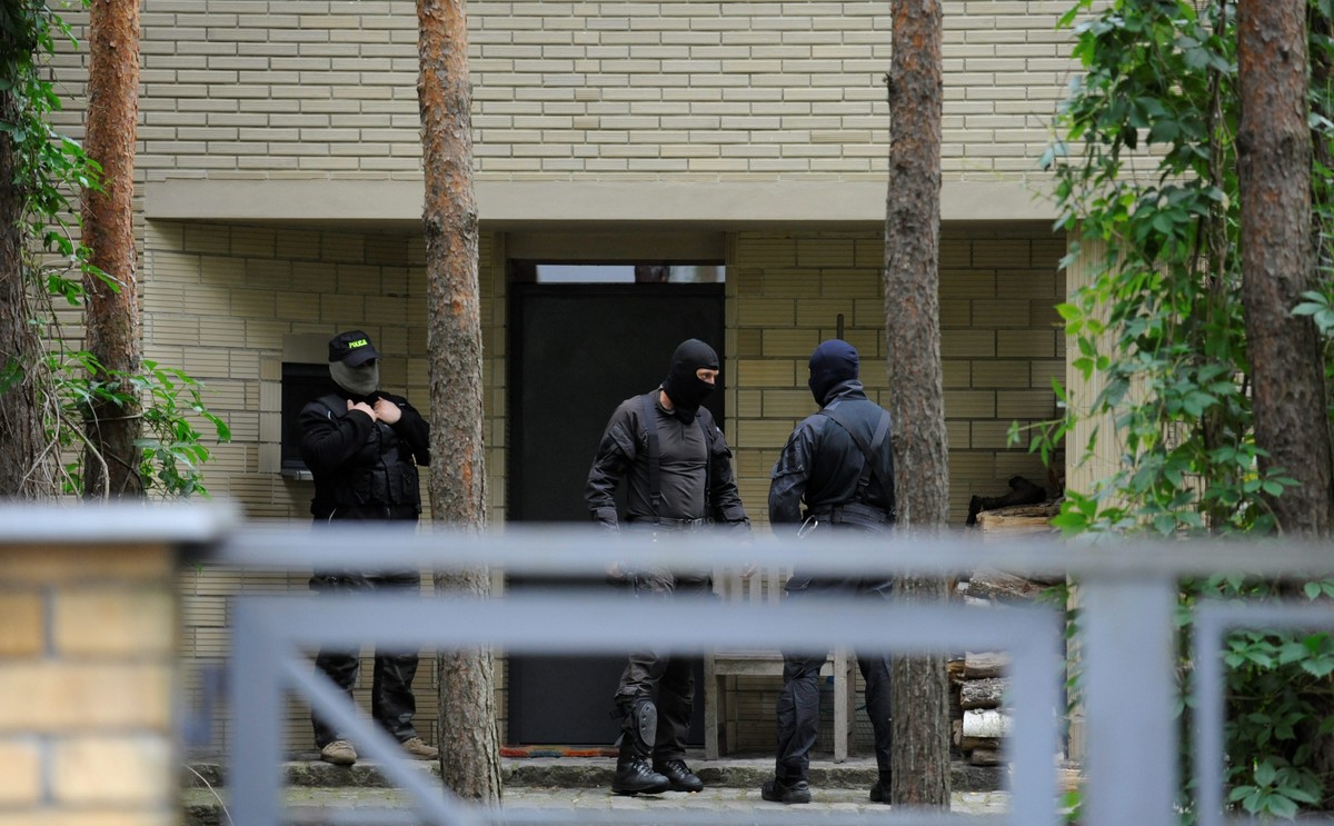 ABW w domu Marka Falenty