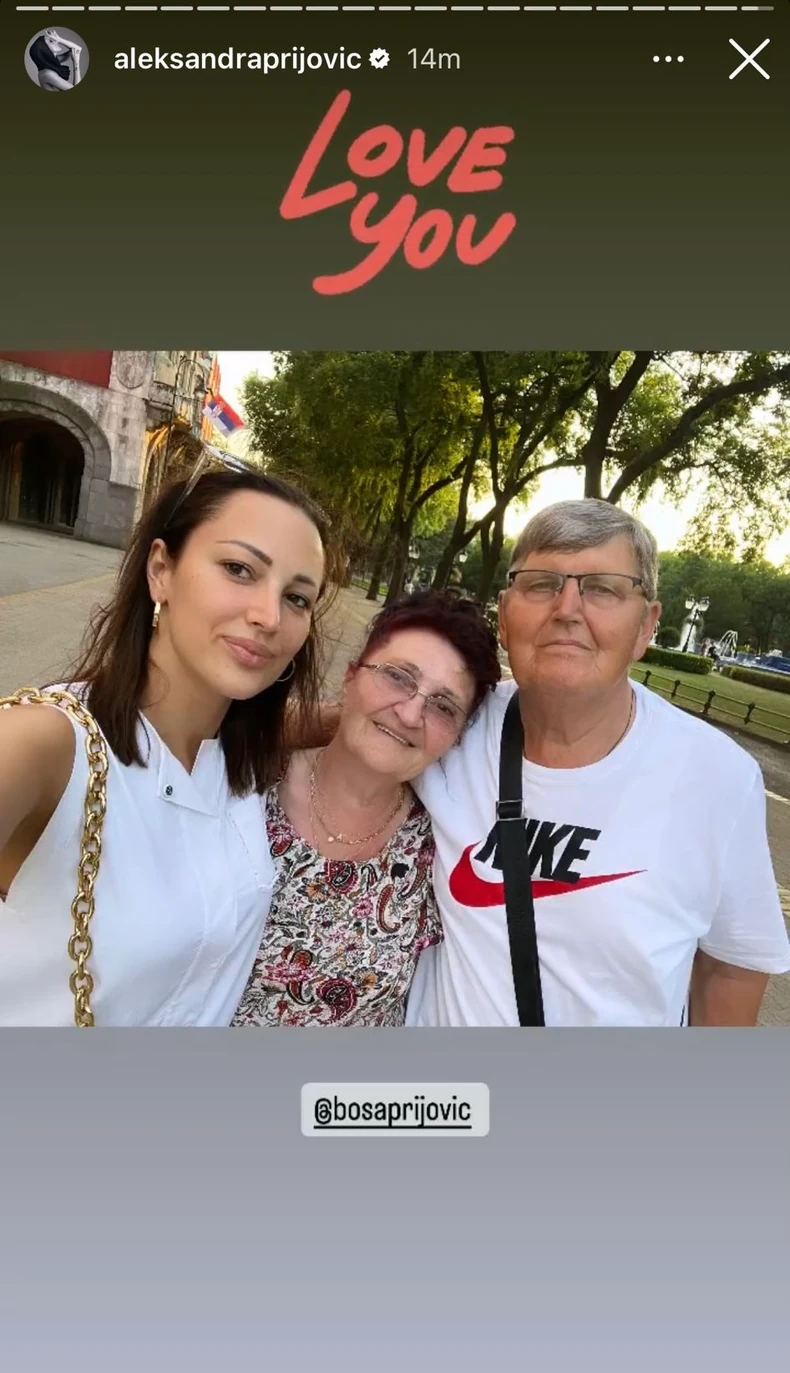 Objava Aleksandre Prijović