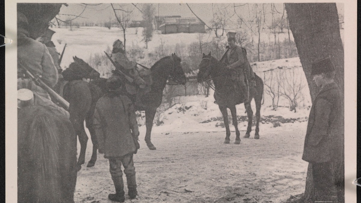 Beliniacy w Marcinkowicach koło Nowego Sącza, początek 1915 r