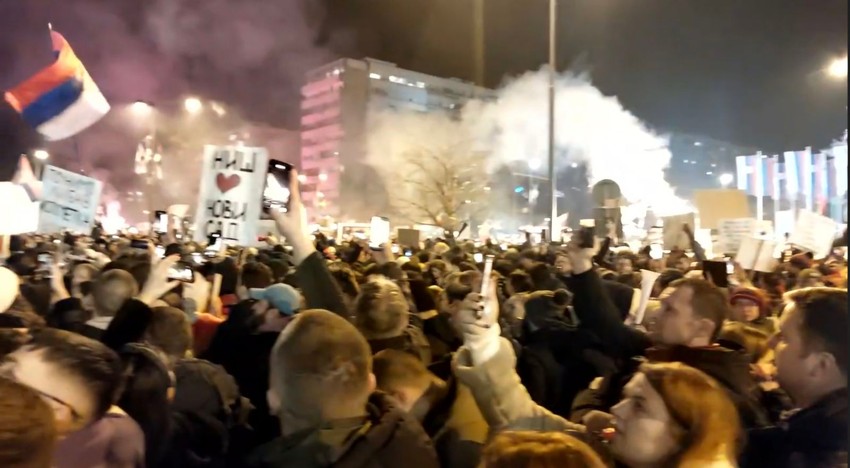 Protest u Novom Sadu