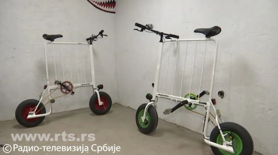 Biciklovi Dušana Miljkovića i Petra Zečevića