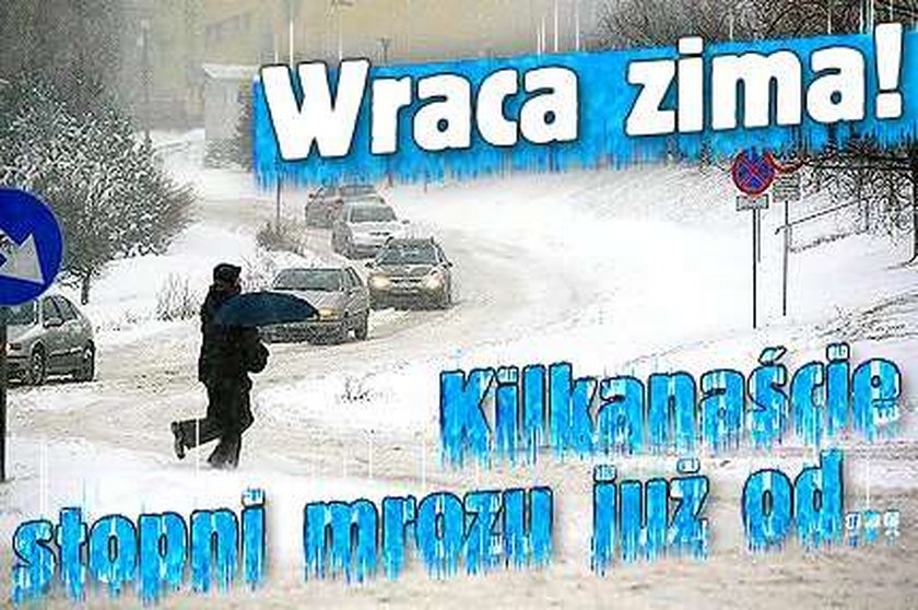 Wraca zima! Kilkanaście stopni mrozu już od...