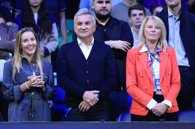 Jelena, Srđan i Dijana na turniru u Atini prošle godine