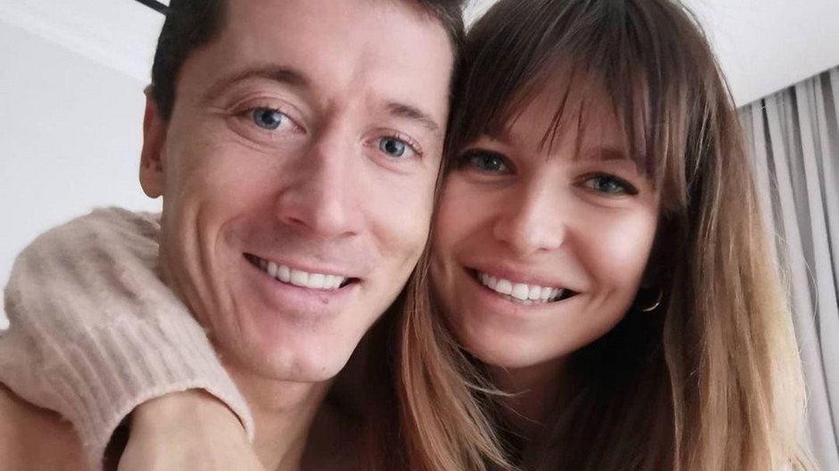 Robert Lewandowski i Anna Lewandowska