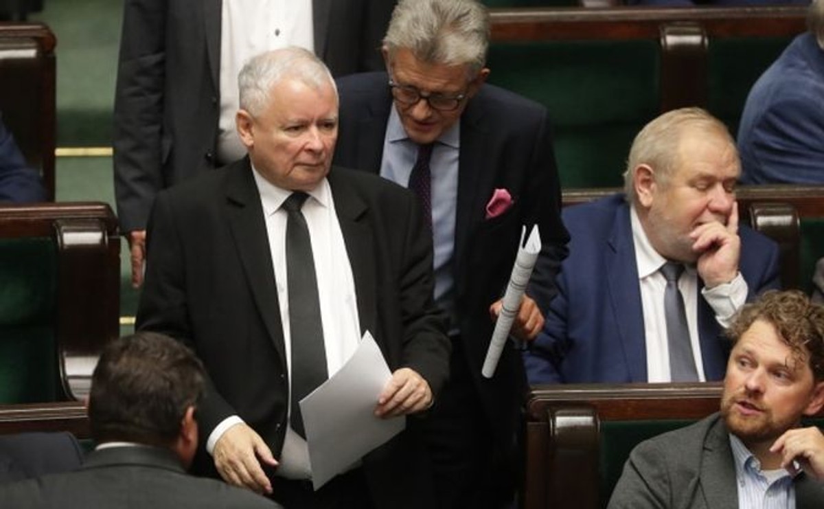 Jarosław Kaczyński i Stanisław Piotrowicz