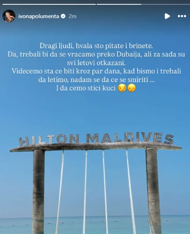"DOĐEM U DUBAI DA UŽIVAM, DOČEKAJU ME RAKETE!" Bivša zadrugarka podelila SNIMAK tokom bombaških napada - NIKO NE VERUJE! (VIDEO)