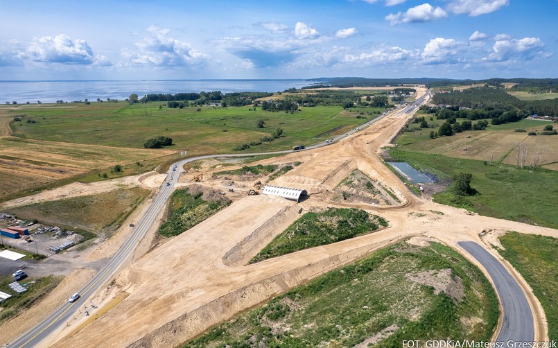 Budowa ważnego fragmentu drogi S3