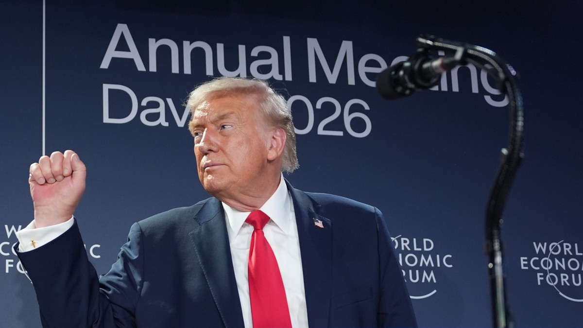 Donald Tramp u Davosu 21. januara