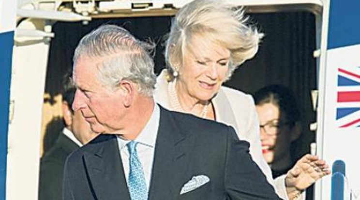 Hálószobás luxusgéppel repül Károly és Camilla