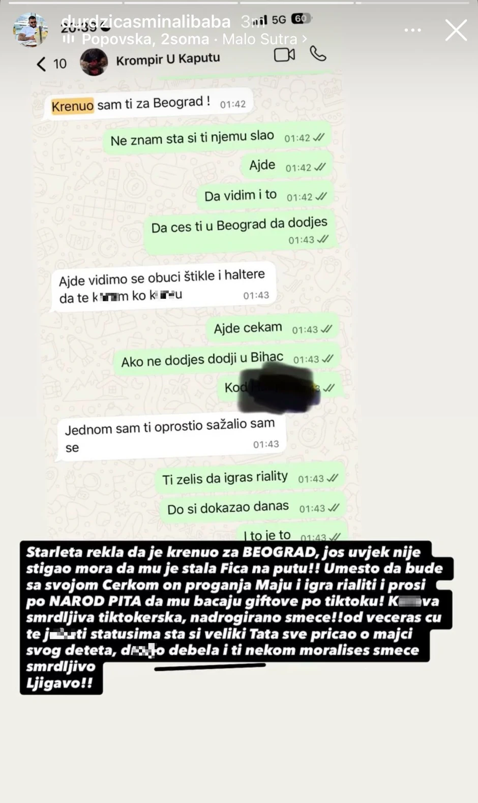 Poruke Asmina i Cara