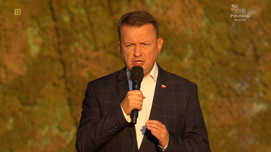 Mariusz Błaszczak przemówił na koncercie TVP. Wygłosił apel do Polaków