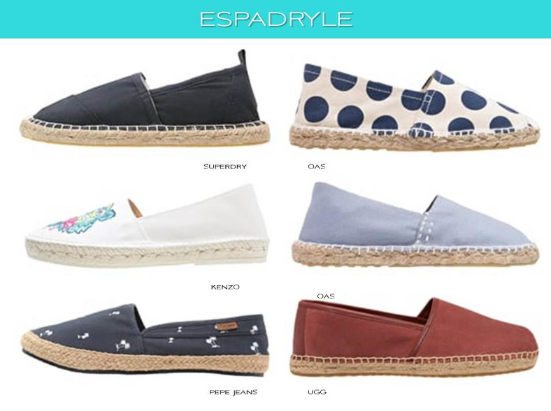 Espadryle, fot. Sklepy internetowe