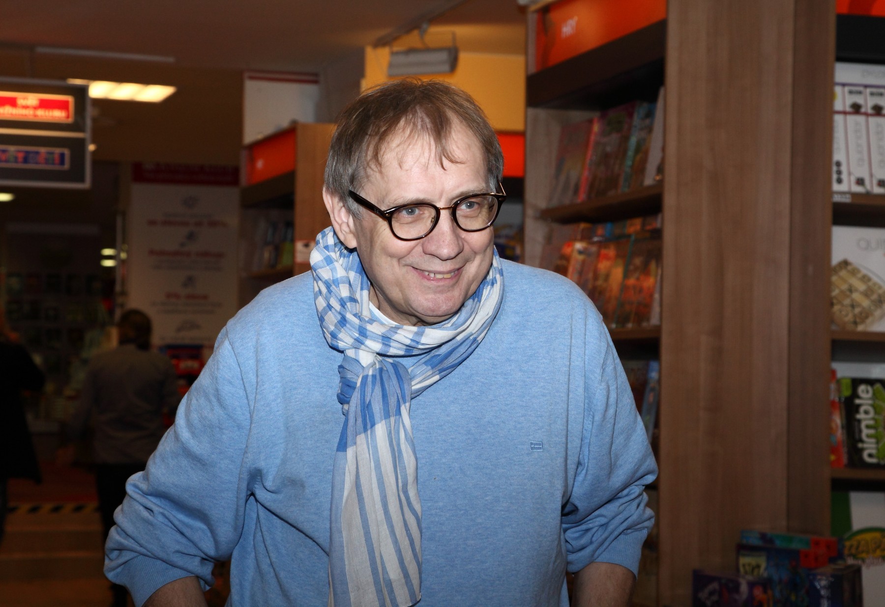 Český komik Josef Alois Náhlovský. 