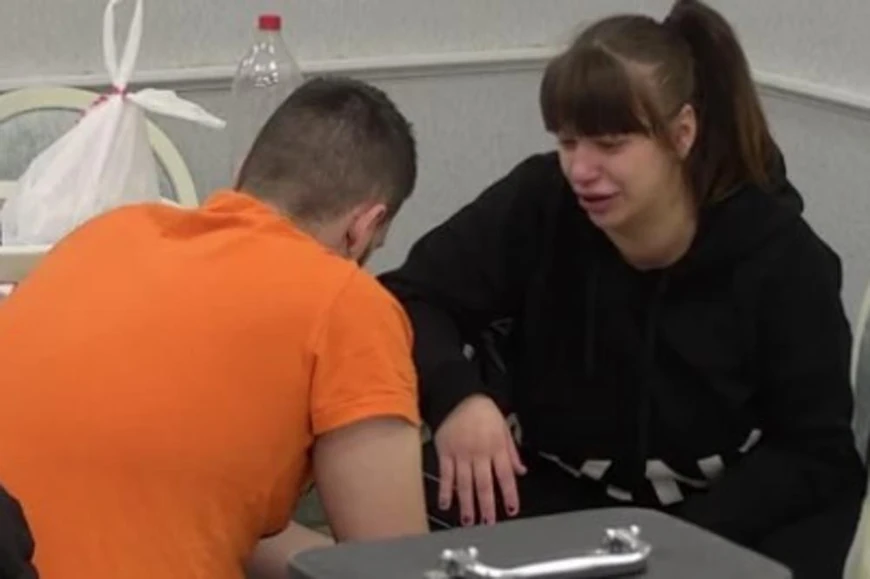 Lazar Čolić Zola i Miljana Kulić (Foto: Screenshot TV Pink)