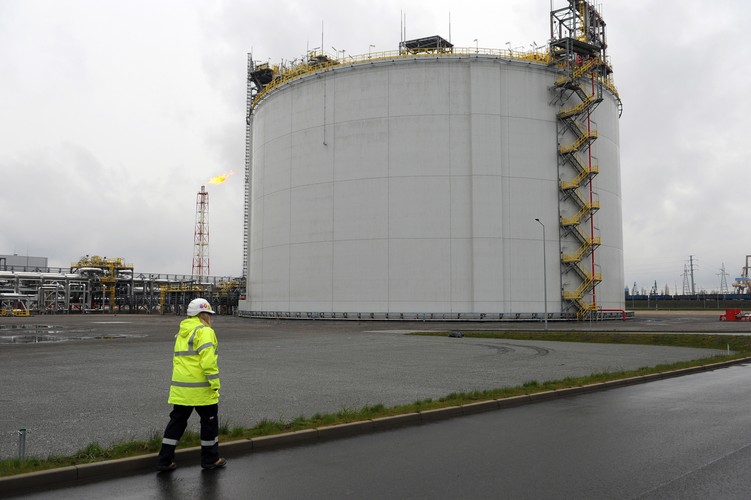 Terminal LNG w Świnoujściu 
<br><br>fot. (zuz) PAP/Marcin Bielecki