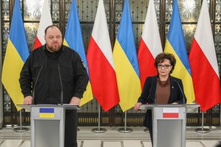 Szef parlamentu Ukrainy: Oczekujemy, że polskie firmy wezmą udział w odbudowie Ukrainy