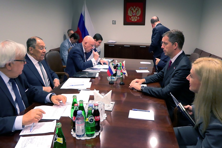 Marko Đurić i Sergej Lavrov