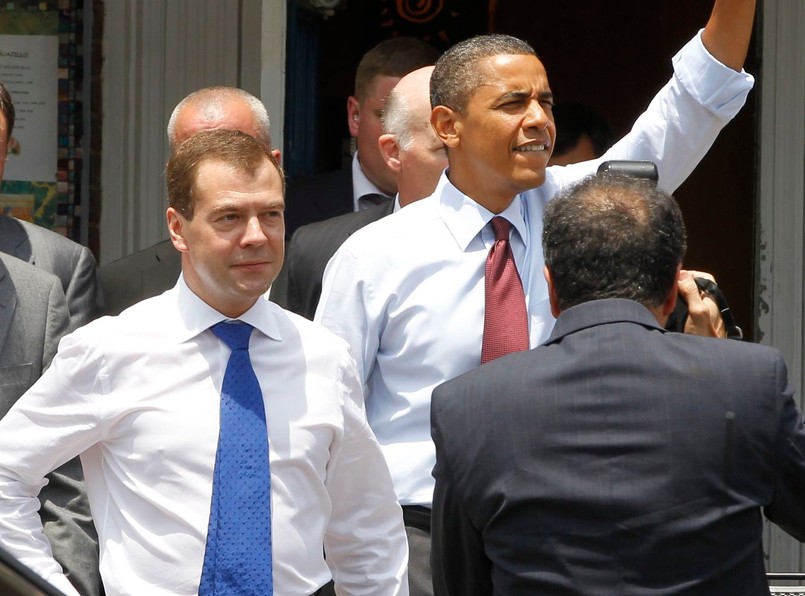 Obama do Miedwiediewa: Zjemy coś?