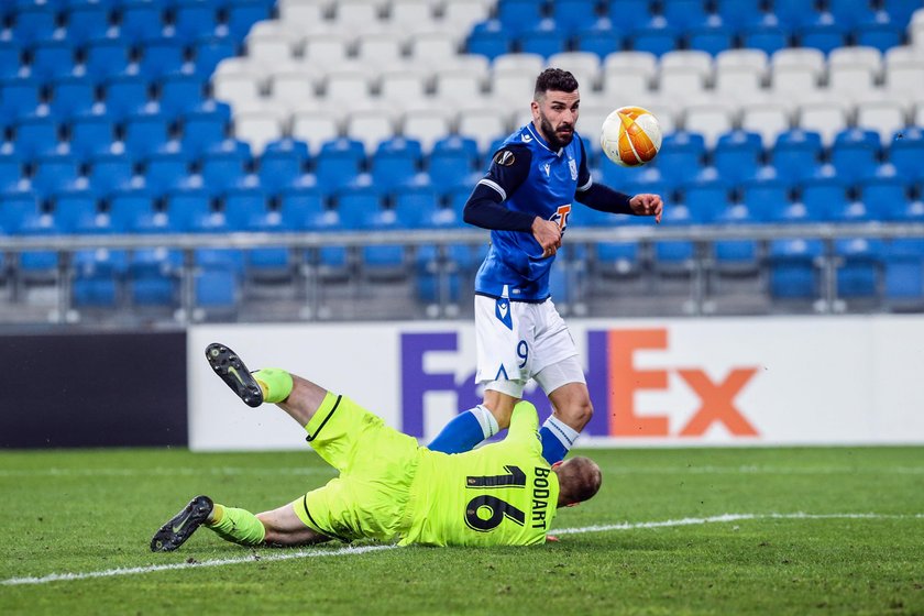 05.11.2020 LECH POZNAN - STANDARD LIEGE UEFA LIGA EUROPA PILKA NOZNA