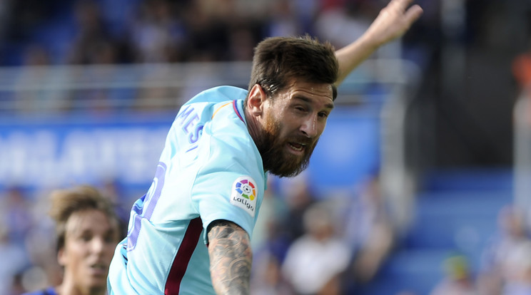 Messi két góljával nyert a Barca /Fotó: AFP