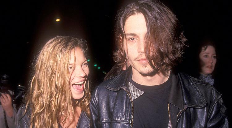 Kate Moss és Johnny Depp